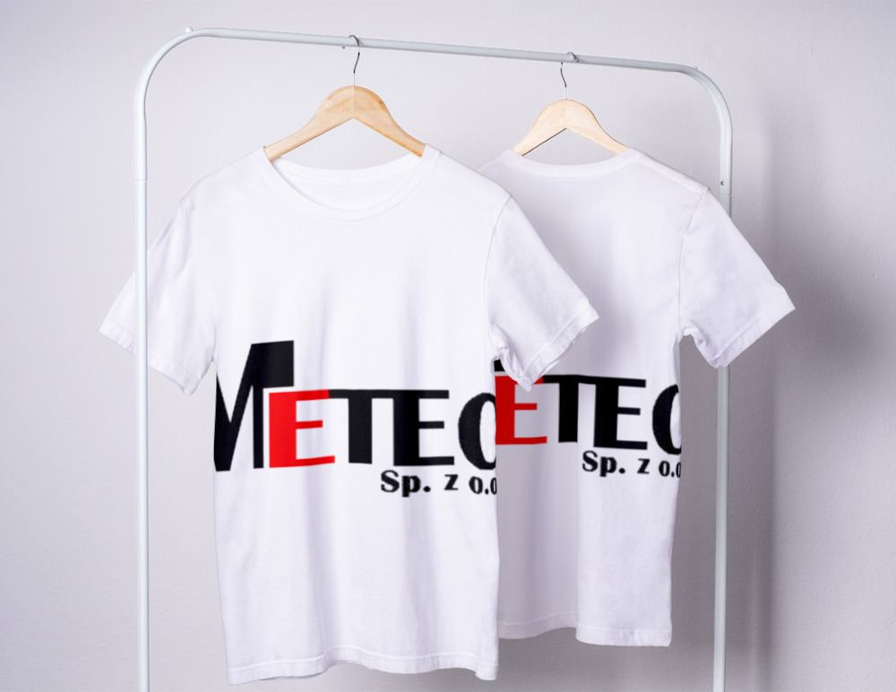 T-shirty reklamowe z logo Metec